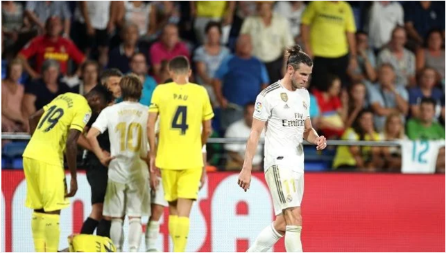 RASMI: Gareth Bale oo ganaax la dul dhigay kaddib kaarkii roosaha uu qaatay kulankii Villarreal